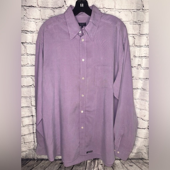 Ted Baker Other - Ted Baker London Long Sleeve Collar Button Down Dress Shirt Specialist Purple 4